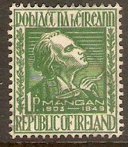 Ireland 1949 1d J.C. Mangan Commemoration. SG148.